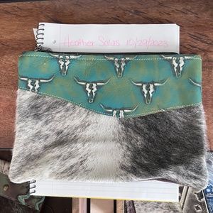 Dancing Cactus Designs Banker Bag/Makeup Bag